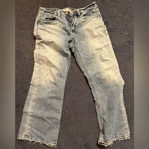 Well loved Faded Jeans